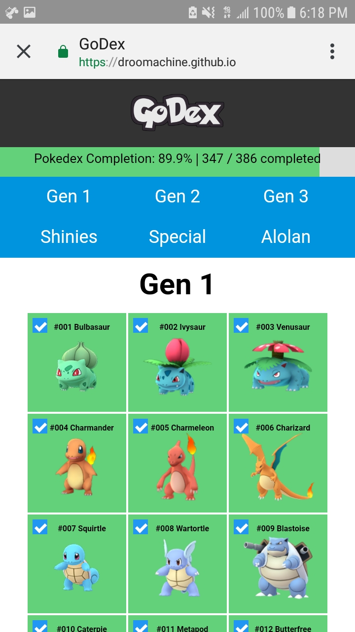 Pokémon GO Printable Checklist Pokédex - With Gen 3, PDF, Pokémon